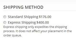screenshot during checkout
