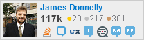 profile for James Donnelly on Stack Exchange, a network of free, community-driven Q&A sites