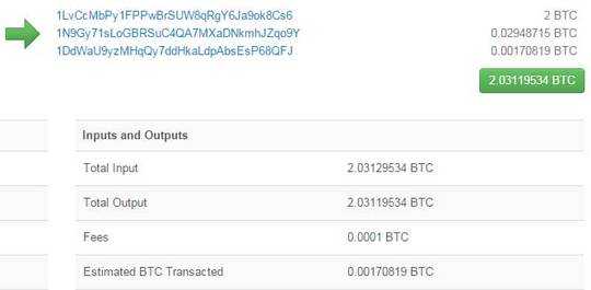 Transaction Outputs