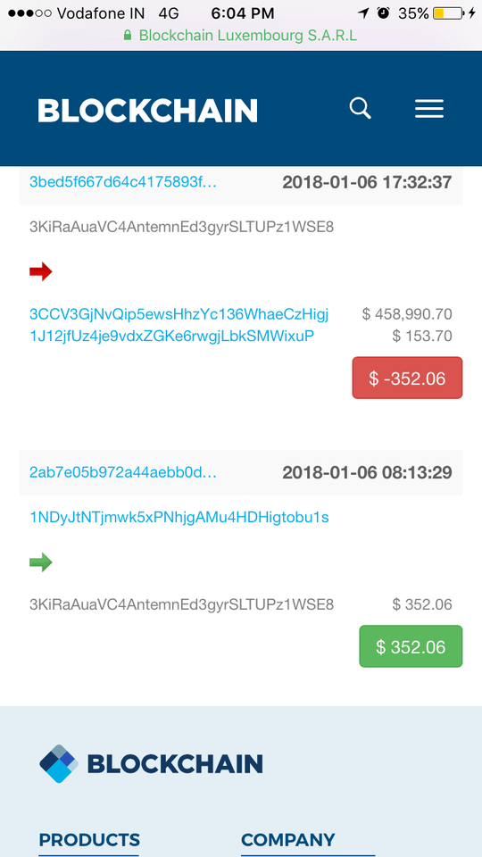 bitcoin stuck 