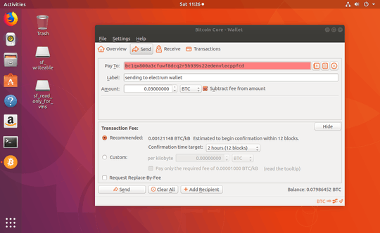 attempting to send
