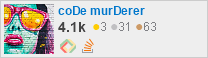 profile for coDe murDerer on Stack Exchange, a network of free, community-driven Q&A sites
