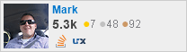 profile for Mark on Stack Exchange, a network of free, community-driven Q&A sites