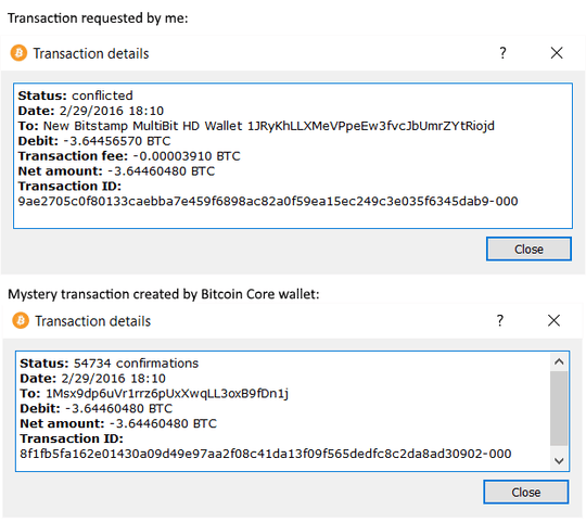 Transaction details