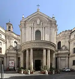 Santa Maria della Pace (Rome), 1656–1667, by Pietro da Cortona