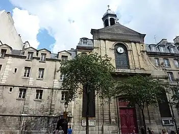 The facade and bell tower