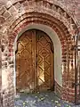 Main entrance doors