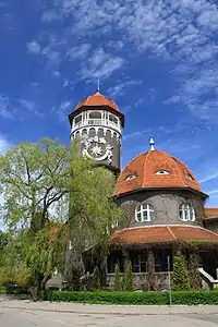 Water tower in Svetlogorsk