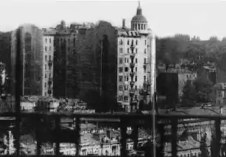 The Ginsburg skyscraper in Kiev (1910-1912) by Adolf Minkus and Fyodor Troupianskyi, Europe's tallest building by roof height before 1925.