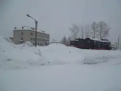 A train in Mikun