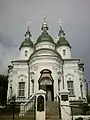 Sts. Anthony and Theodosius Cathedral in Vasylkiv (18th-century architecture).