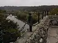 Novohrad Fortress over Sluch River