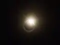 Diamond ring effect in Chongqing, China