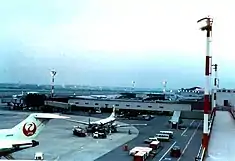 Osaka Airport domestic terminal 1971.