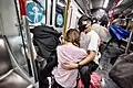 Passengers crying for help after the attack