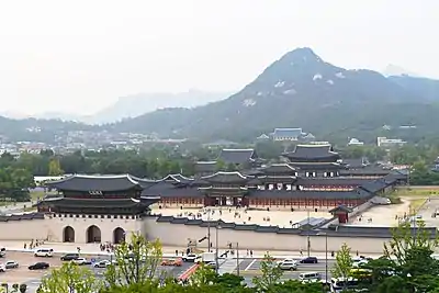 Gyeongbokgung, the main royal palace during Joseon Dynasty