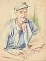 Bob Shepherd concentration camp portrait