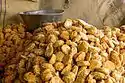Gud or jaggery: Sugarcane-derived raw sugar crystallised cubes or blocks.