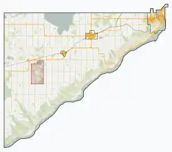 Berwyn is located in M.D. of Peace