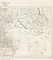 English OS topographic Map with Batanea ( Beteniye) and Nukra marked