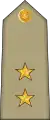 LieutenantArabic: ملازم أول, romanized: Mulazim awwal(Algerian Land Forces)
