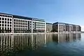 View from the riverside