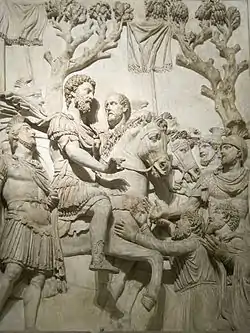 Scene from the Arch of Marcus Aurelius