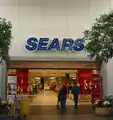 Mall entrance to the former Sears at Paramus Park in Paramus, New Jersey in 2009. This location closed in 2018.