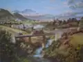 Orizaba desde el Puente de Paso del Toro by Casimiro Castro, from Album of the Mexican Railway (1877)
