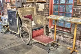 19th-century wheelchair