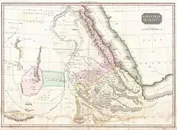 Map of Al-Habash in the south-east