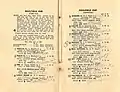 Starters and results showing the winner, Journal.