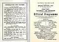 Inside cover of the 1951 VRC C.B. Fisher Plate showing raceday officials.
