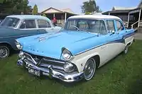 1958 Australian Ford V8 Customline with Fordomatic side trim