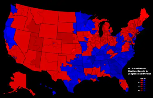 Results by congressional district.