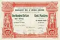100 dollars/piastres (Canton), 1901
