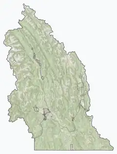 Elkford is located in Regional District of East Kootenay