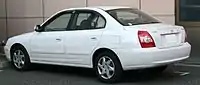 Facelift Hyundai Elantra GL sedan (Japan)