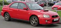 2003 WRX (GD, first facelift)