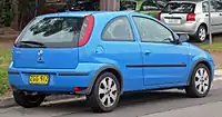 2004 Holden Barina (XC MY04) SXi 3-door