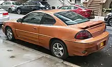 2004 Pontiac Grand Am photographed in New York City