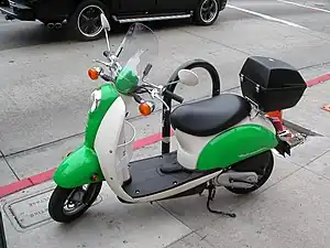 Honda Jazz scooter (1996–2002) .mw-parser-output .hatnote{font-style:italic}.mw-parser-output div.hatnote{padding-left:1.6em;margin-bottom:0.5em}.mw-parser-output .hatnote i{font-style:normal}.mw-parser-output .hatnote+link+.hatnote{margin-top:-0.5em}Main article: Honda CHF50