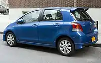 Facelift: Yaris S 5-door (US)