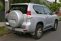 2009 Toyota Land Cruiser Prado SX 3-door (KDJ155, Australia)