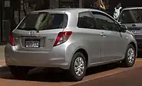 Pre-facelift: Yaris YR 3-door (Australia)
