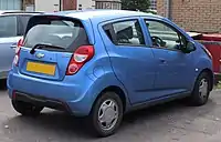 2013 Chevrolet Spark LT 1.2 (UK; pre-facelift)
