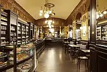 Image 37Caffè San Marco in Trieste, known for its artists, writers and intellectuals (2014) (from Coffee culture)