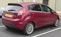 Ford Fiesta Titanium X 5-door hatchback (UK; facelift)