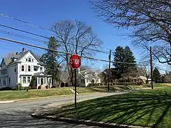 Homes along Grand Avenue