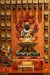 Shrine to Acala (Chinese: 不動明王; pinyin: Bùdòng Míngwáng), one of the eight Zodiac protectors, within the Universal Wisdom Hall